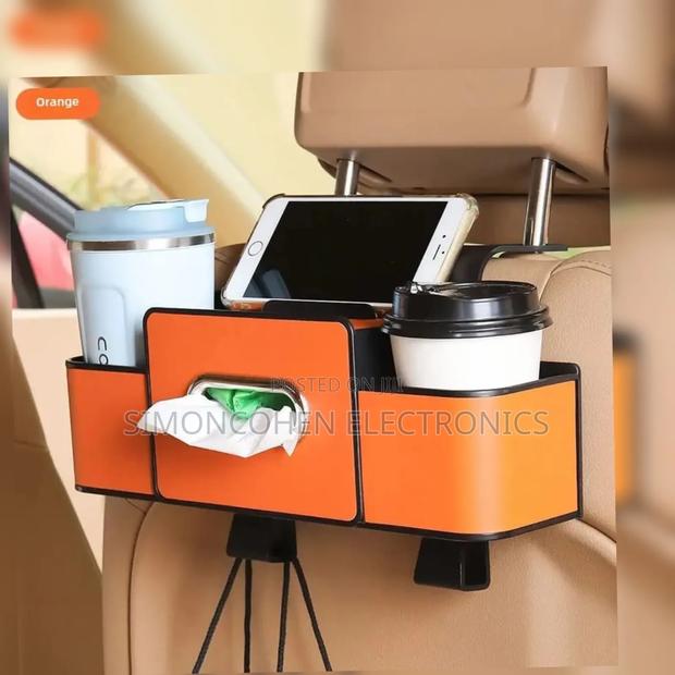 Multifunctional Car Seat Backrest Storage Box