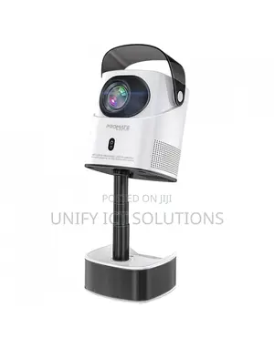 Promate Wireless Ultra Hd DLP Projector With Built-in Hifi Speaker