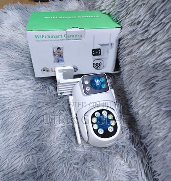 Icsee Dual Lens Ptz Camera 360 View Hd