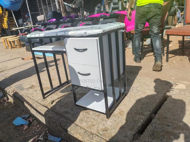 Marble Top Manicure Table - main view