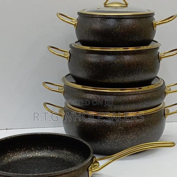  Complete 9pcs Kitchen Casserole Frypan Set