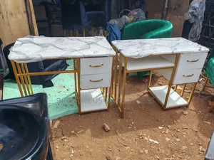 Marble Top Manicure Table