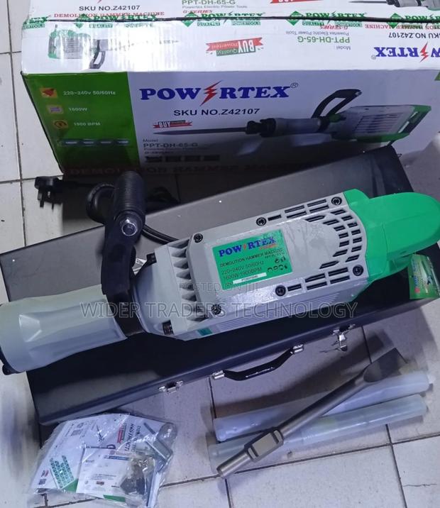 Powertex Demolition Hammer.Drill.Restoked
1600watts
65joules