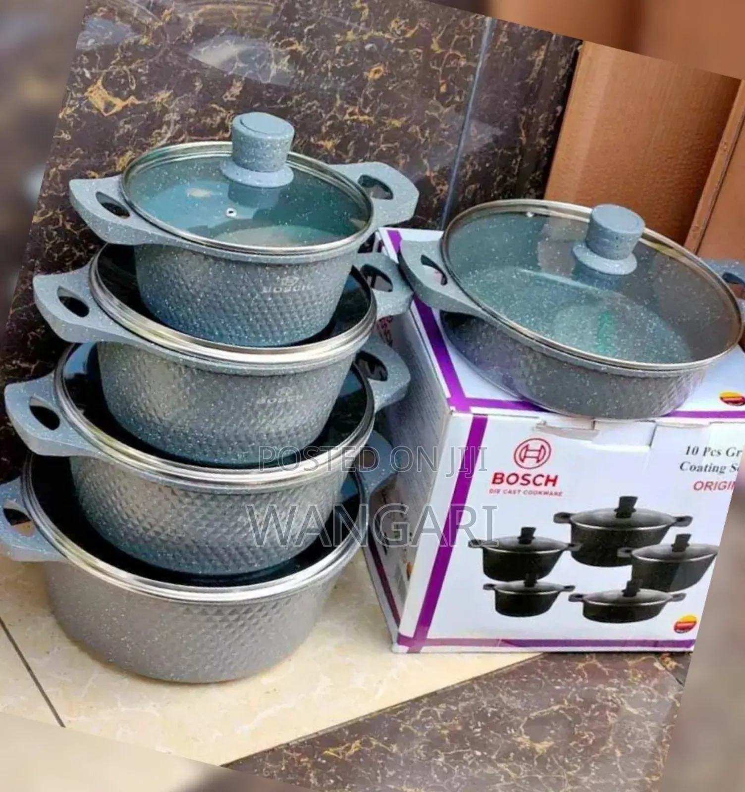 Bosch 10pieces Granite Coating Set