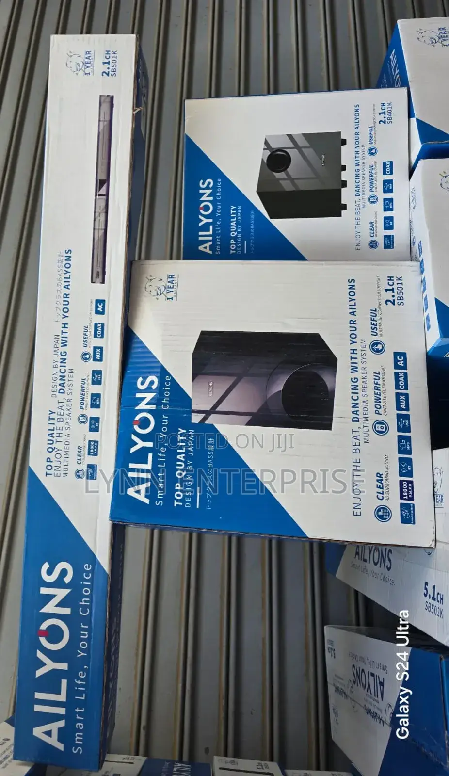 2.1ch Ailyons Sb501k Soundbar Multimedia Speaker System