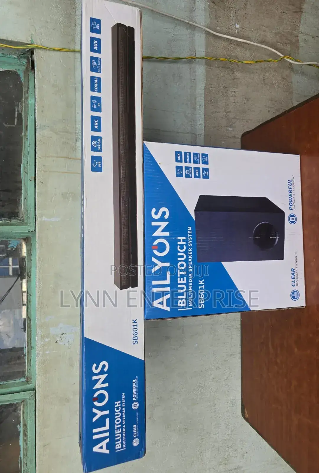 Ailyons 2.1ch Sb601k Soundbar Multimedia Speaker System