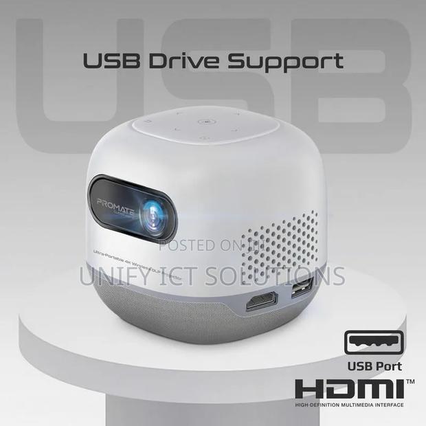 Promate Ultra-Portable Wireless DLP Projector