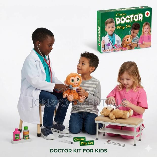 Kids Doctor Kit Play Set Toy – Medical Suitcase Gift for Children