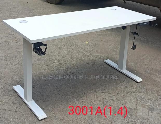 Electric Table White Colour