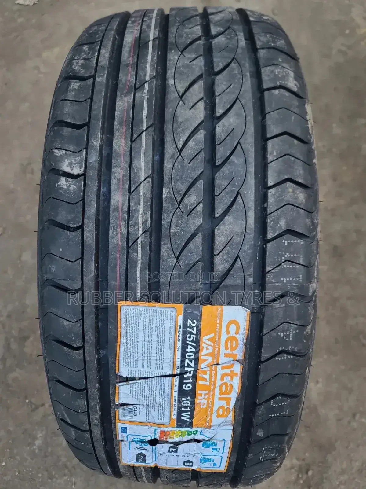 275 /40 R19 Centara Tyres 101w X/L Vanti H/P