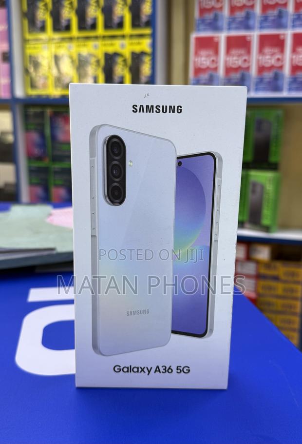 New Samsung Galaxy A36 256 GB Silver - main view