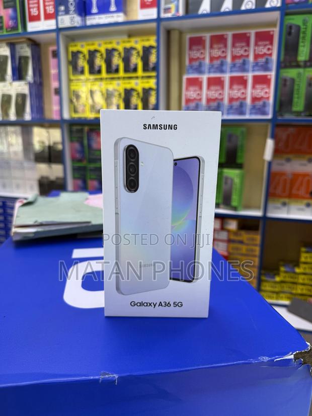 New Samsung Galaxy A36 256 GB Silver - thumbnail 3