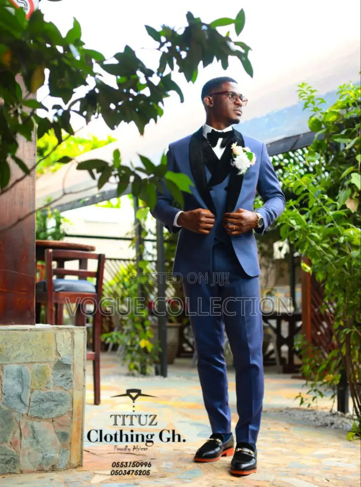 Three Piece Wedding Suit