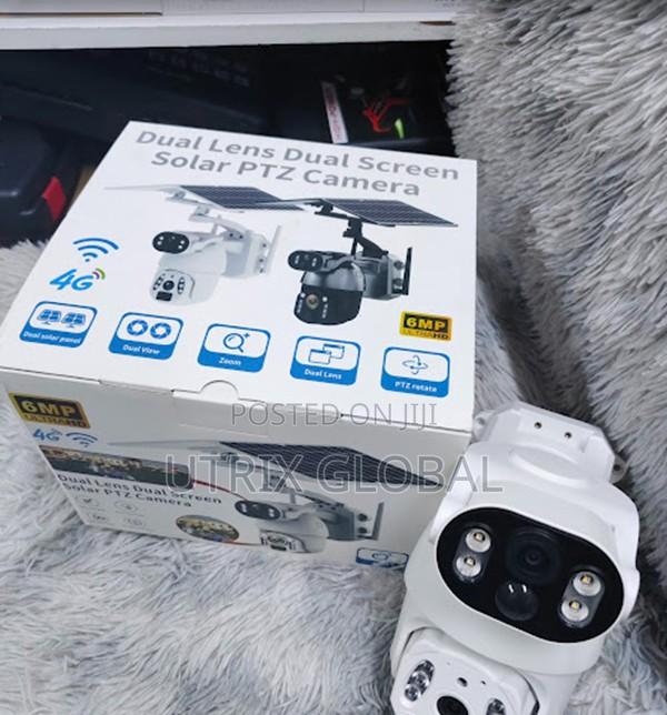 Ubox 6mp 4g Smart Outdoor Dual Solar Camera