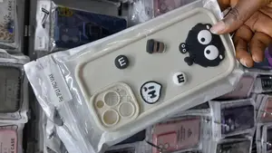 Eler Cute 3d Coffee Ball Silicone Back Cover for iPhone 13 Pro Max