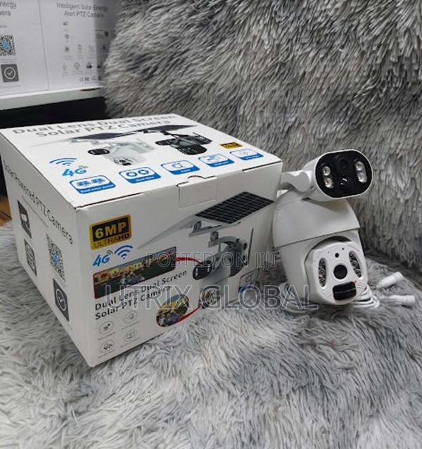 Ubox 6mp 4g Crystal Clear Solar Ptz Camera