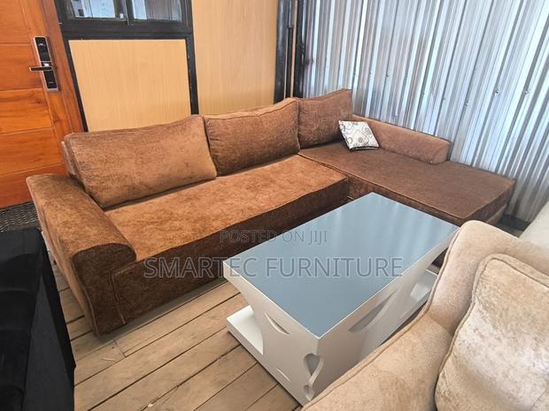 Ordinary 6 Seater L Sofa Set - main view