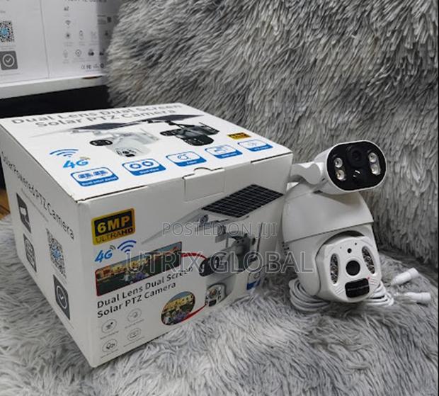 Ubox 6mp 4g Solar Ptz For Home And Business