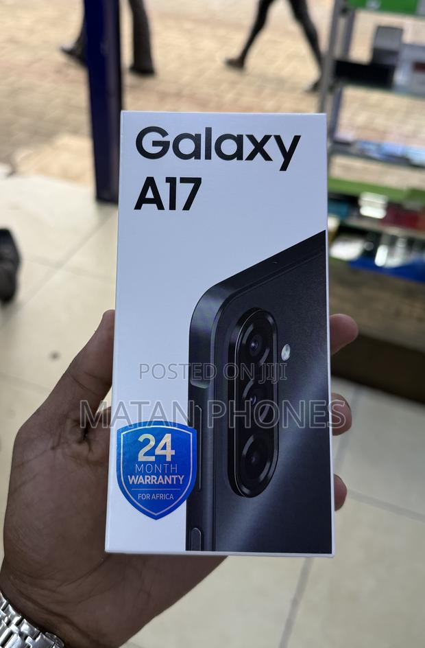 New Samsung Galaxy A17 256 GB Black - main view