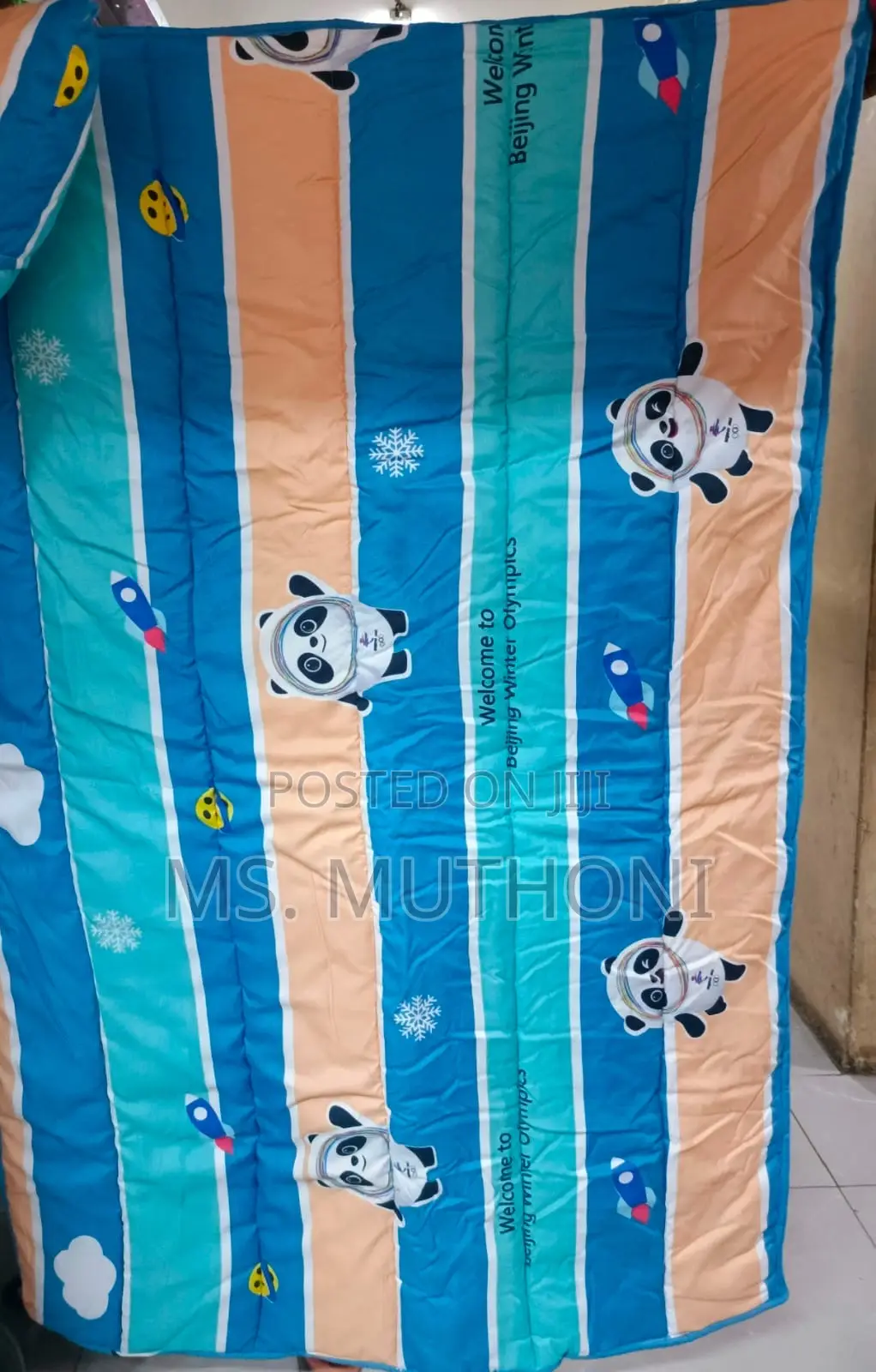 Baby Bedding Set, Comforter + Pillow (Size 2 by 4ft)