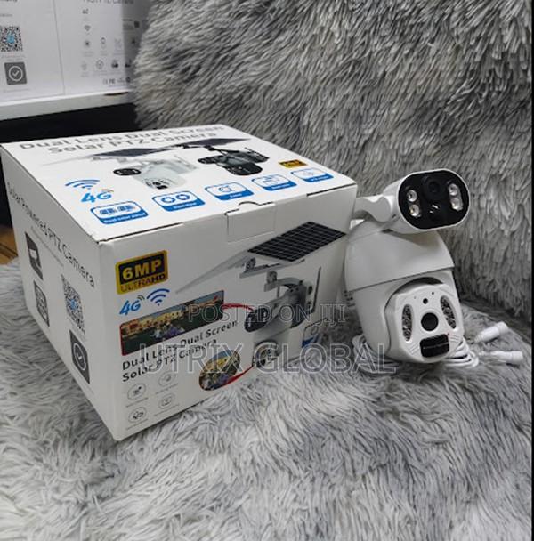 Ubox 6mp 4g Dual Lens Solar Surveillance Camera