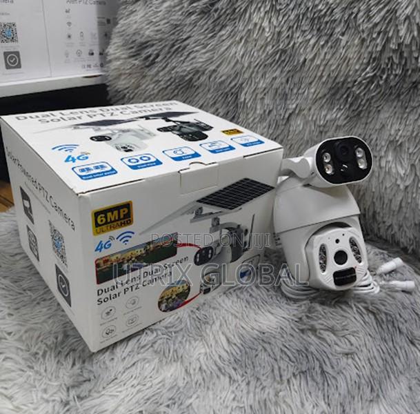 Ubox 6mp 4g Solar Powered Ptz With Night Vision