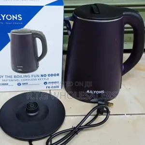Ailyons 2.2 L Fast‐Boil Cordless Kettle With Auto Shut‐Off