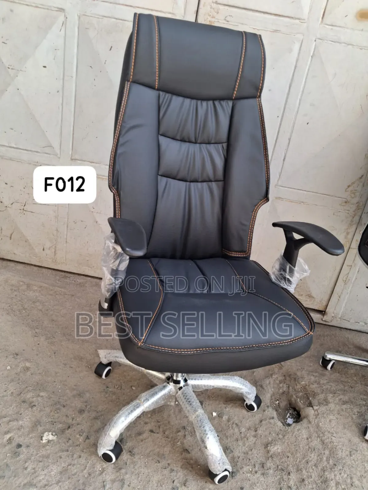 High Back Leathered Office Chair