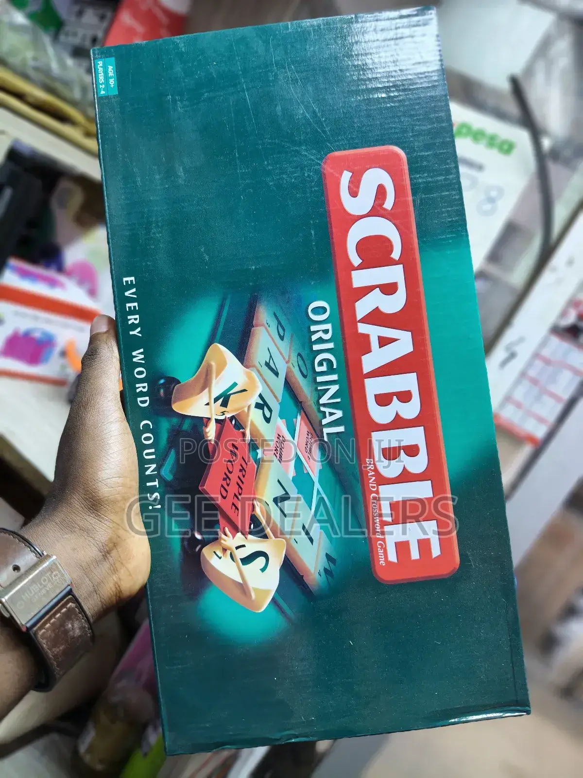 Scrabble Board Game,2-4 People