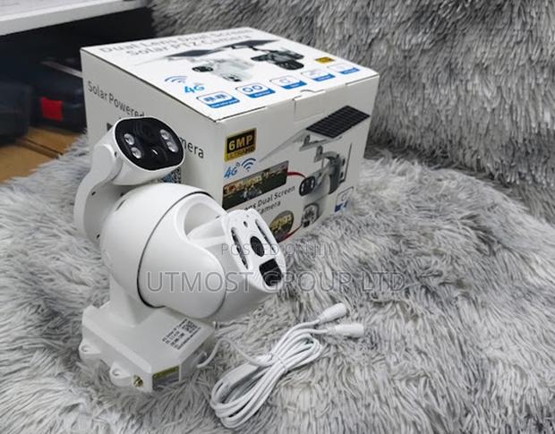 Ubox 6mp 4g Outdoor Solar Dual Camera PTZ - main view