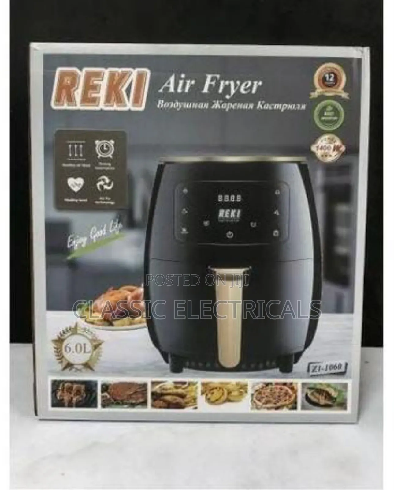 *Reki 6ltr Air Fryer