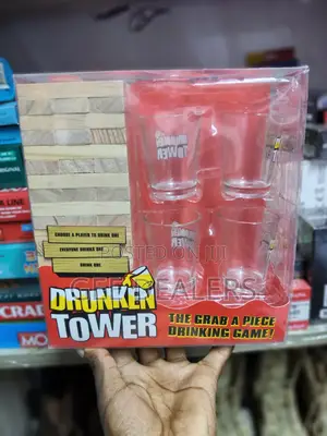 Drunken Tower Block Game, Drinking Game