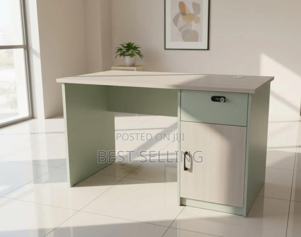 Simple Modern Office Desk White