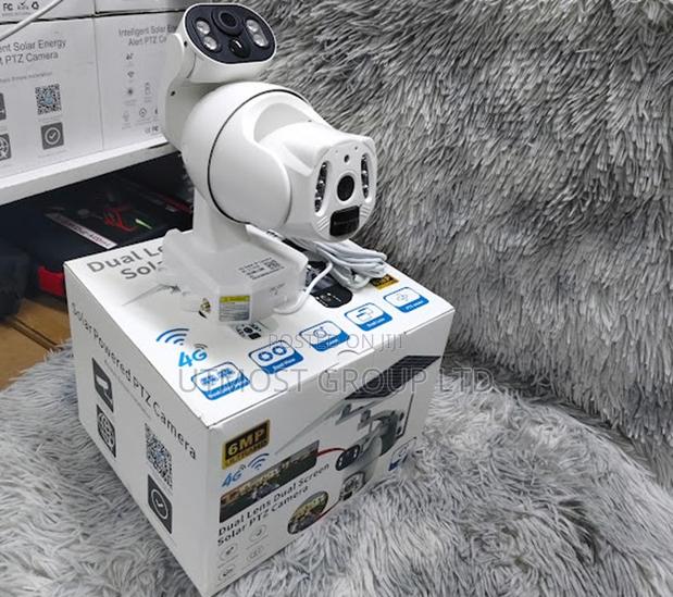 Ubox 6mp 4g Smart Solar Dual Lens PTZ