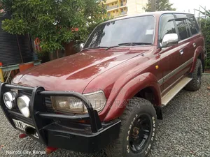 Toyota Land Cruiser 1998 Red