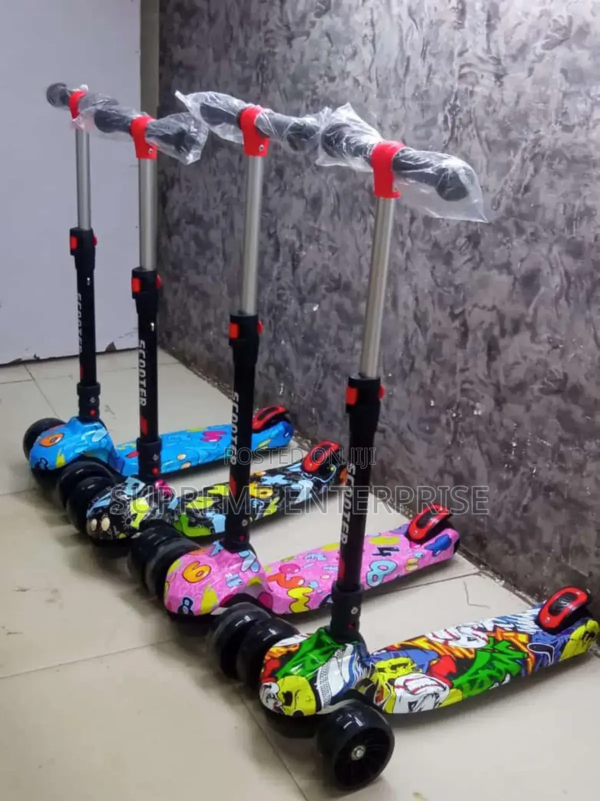 Lighted Kids Scooter