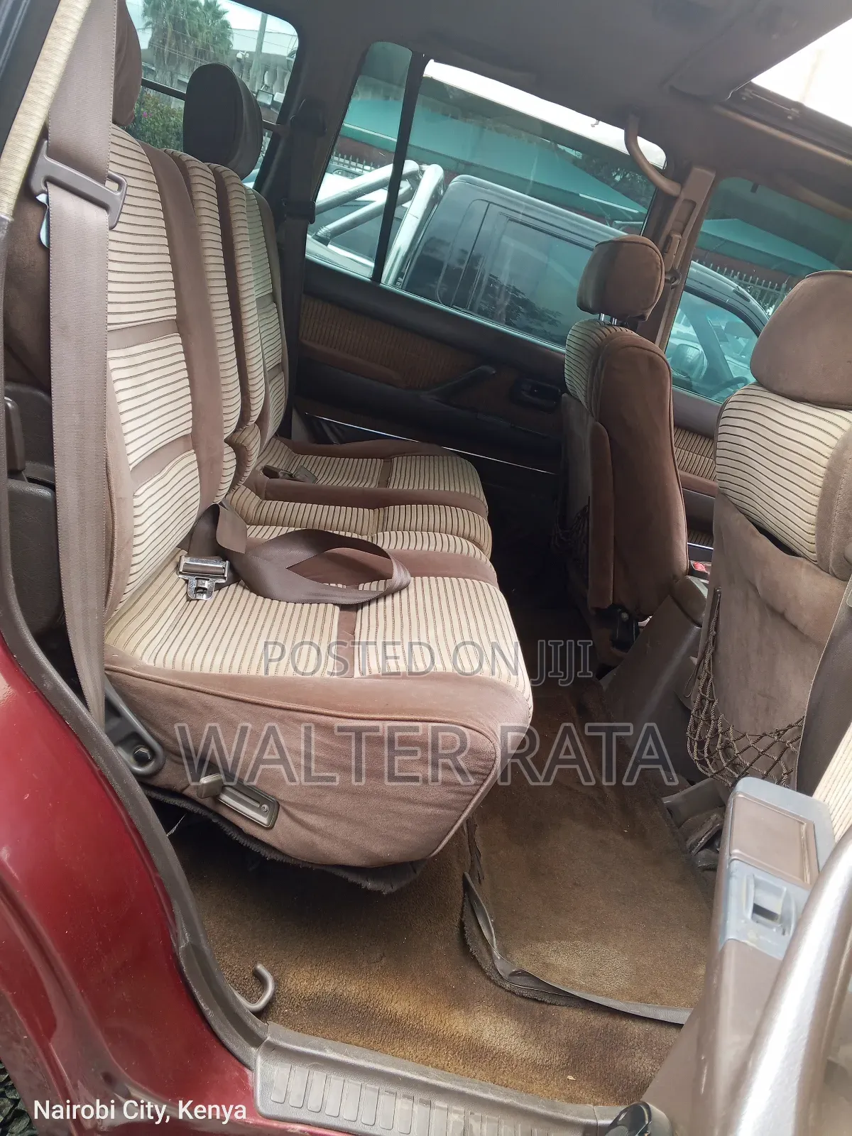 Toyota Land Cruiser 1998 Red