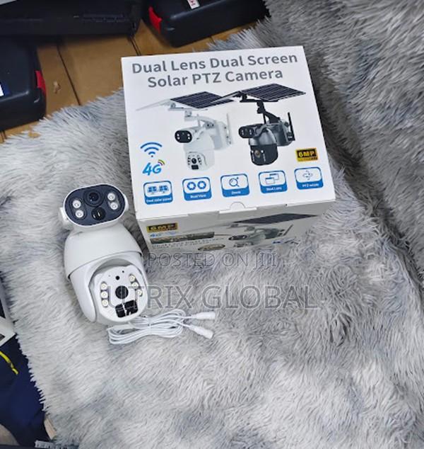 Ubox 6mp 4g Full Coverage Solar Ptz Camera
