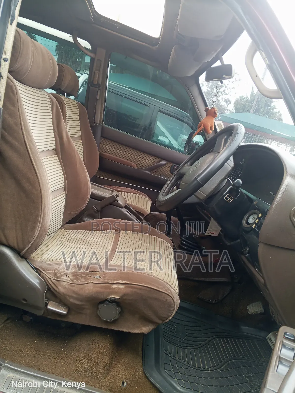 Toyota Land Cruiser 1998 Red