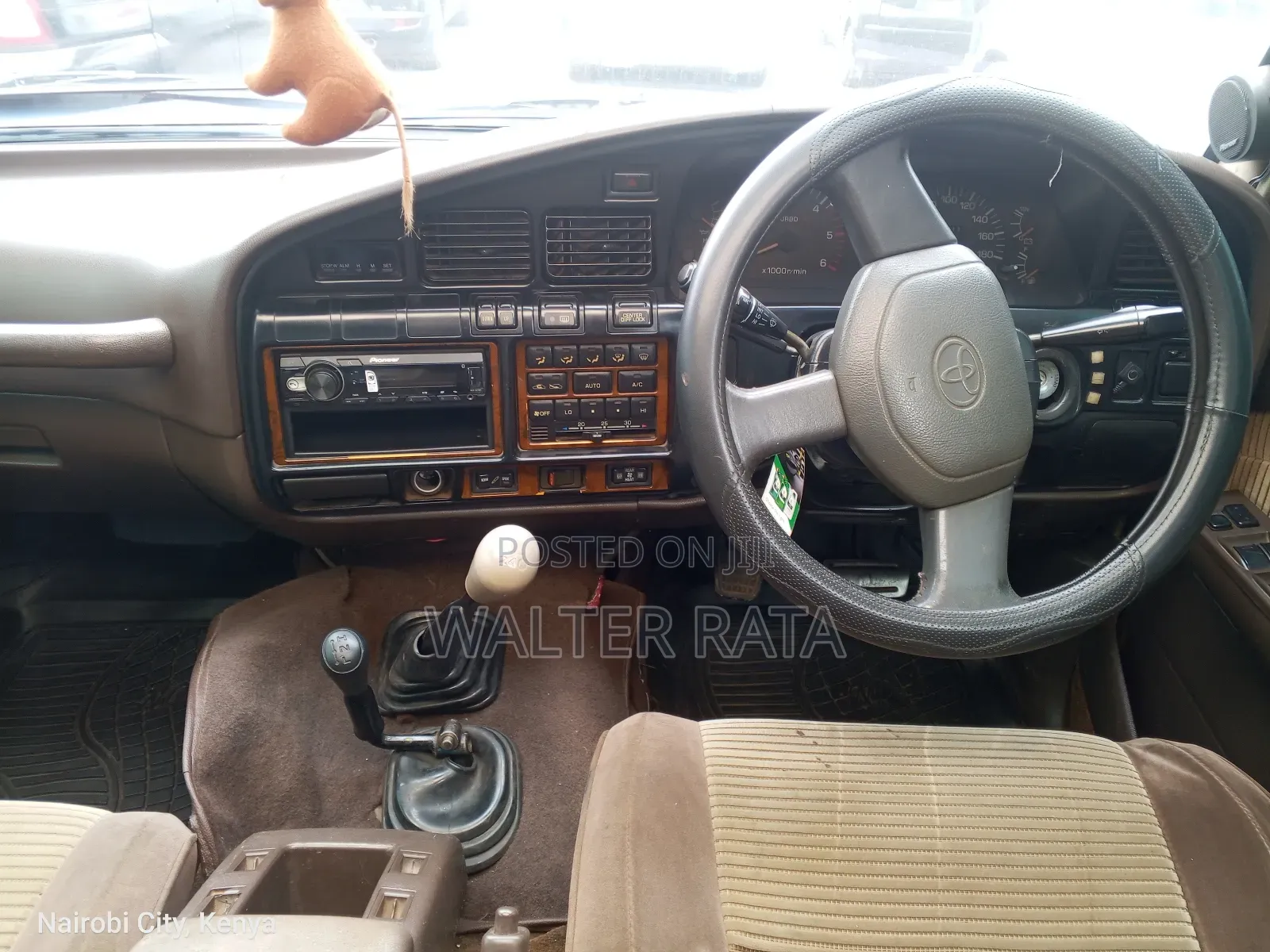 Toyota Land Cruiser 1998 Red