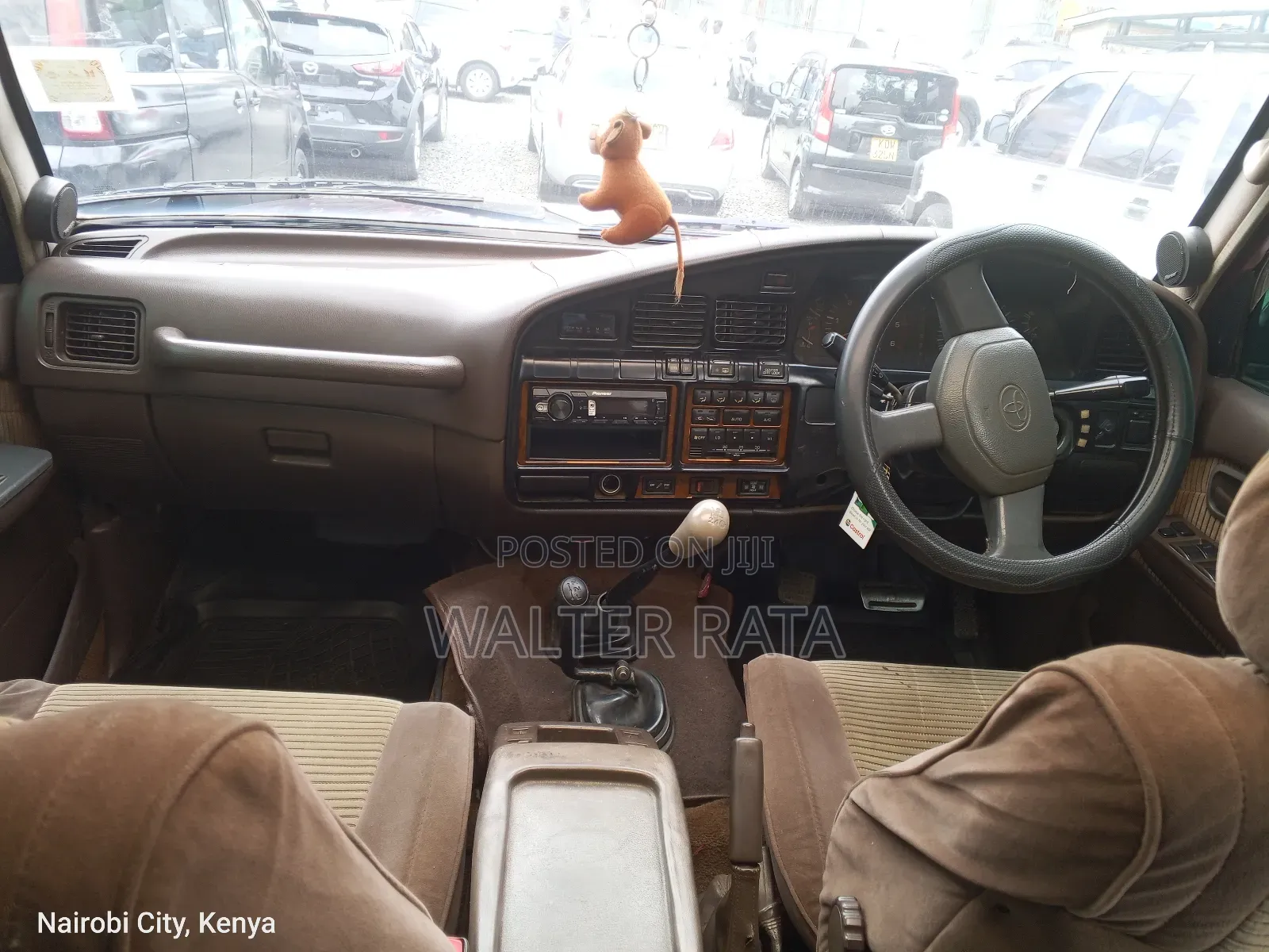 Toyota Land Cruiser 1998 Red
