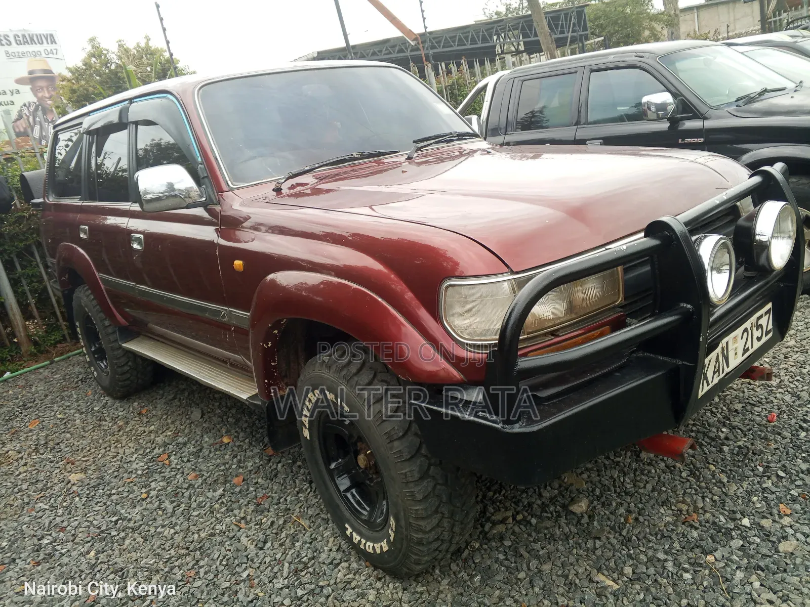 Toyota Land Cruiser 1998 Red