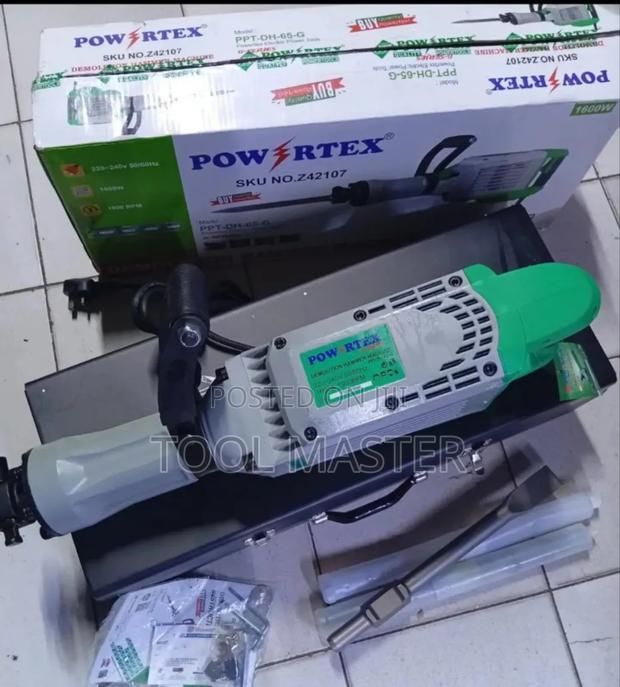 Powertex Electric 1900watts 65j Demolition Hummer Heavy Duty