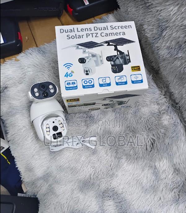 Ubox 6mp 4g Weatherproof Dual Solar Ptz