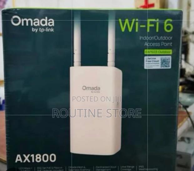 Tplink Omada Outdoor Accesspoint Eap603 Wifi 6 - main view