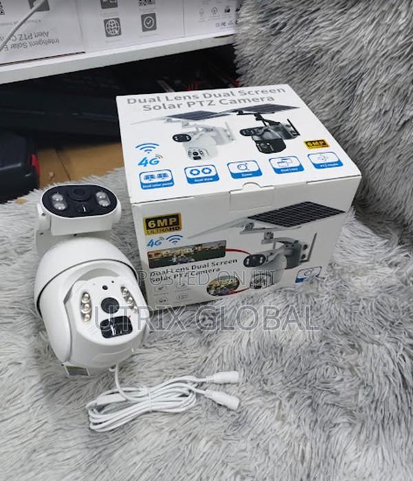 Ubox 6mp 4g Strong Signal Solar Ptz Camera