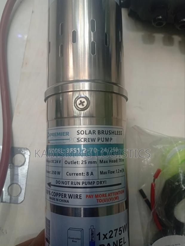 50 Meters Premier Submersible Pump Dc With Controller 275 Watts - thumbnail 2