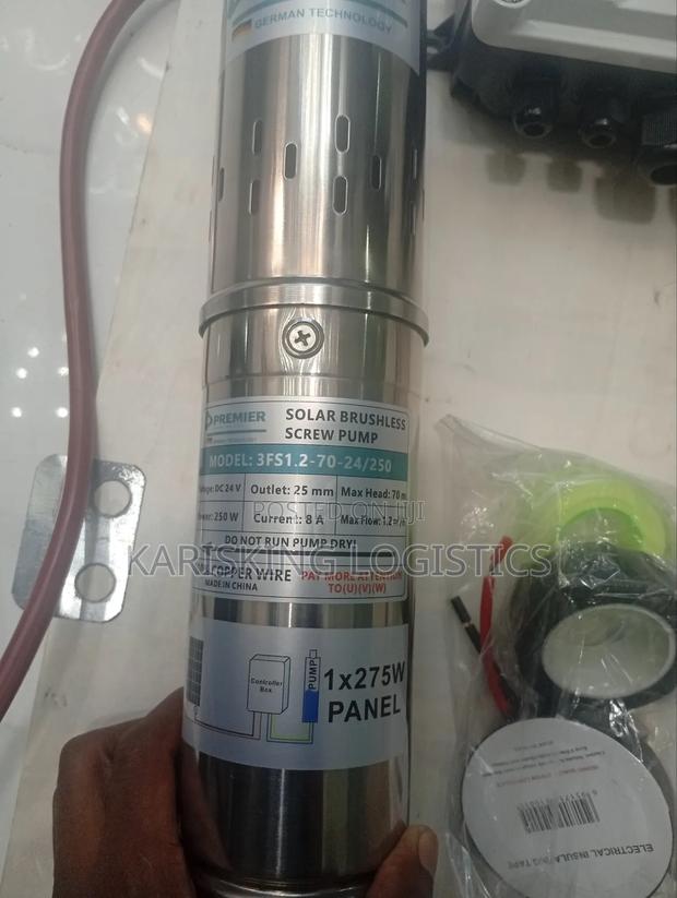 50 Meters Premier Submersible Pump Dc With Controller 275 Watts - thumbnail 3
