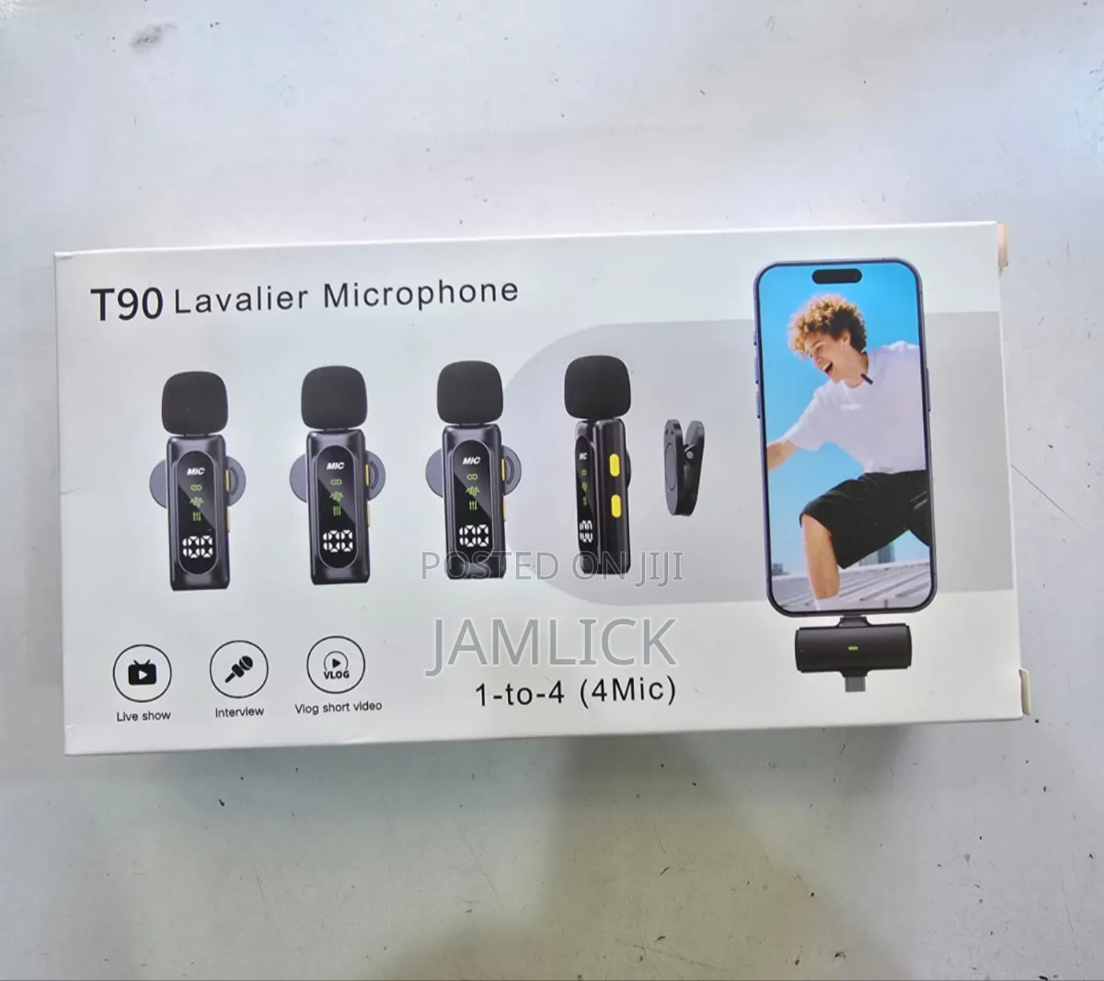 T90 Lavalier 4 Microphones –Eg