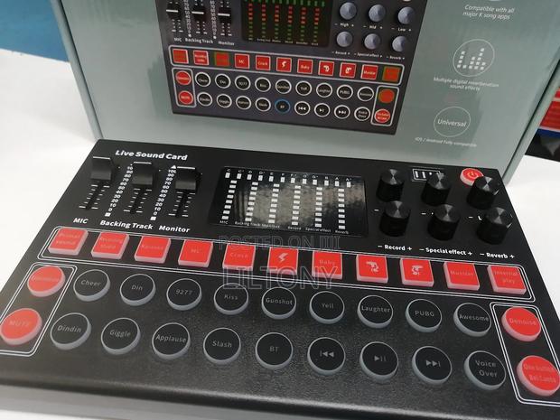 Professional Digital Sound Card for Three Microphone - thumbnail 2